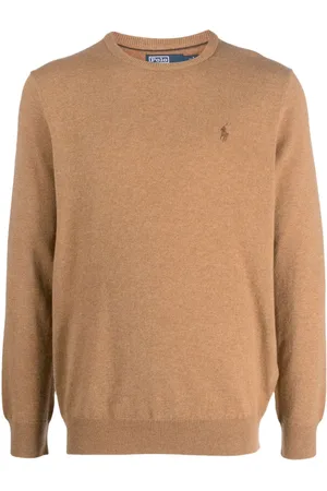 Ralph Lauren Polo-Pony-embroidered wool jumper