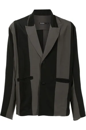 The Sei Silk Blazer in Black