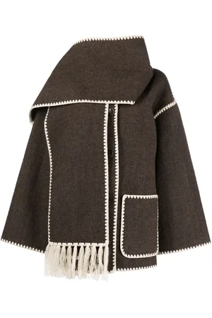 Totême Embroidered scarf jacket