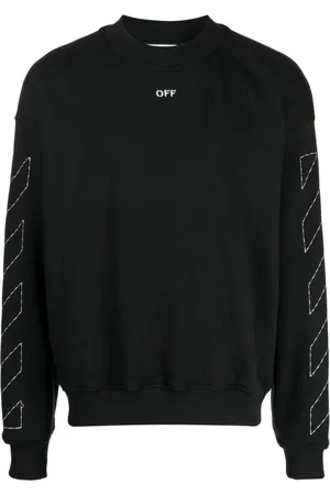OFF-WHITE Logo-print long-sleeve sweatshirt