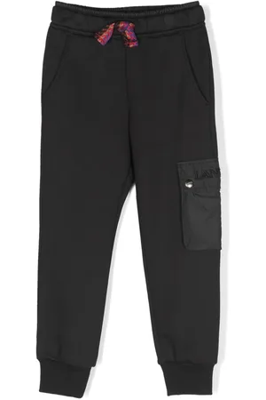 Lanvin Zip-pocket drawstring trousers