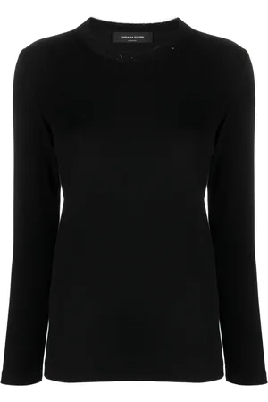 Fabiana Filippi Sequin-embellished collar jumper