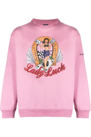 Rassvet Graphic-print cotton sweatshirt