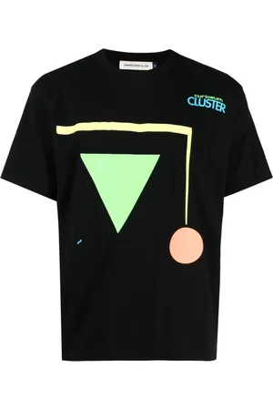 UNDERCOVER Geometric-print cotton T-shirt