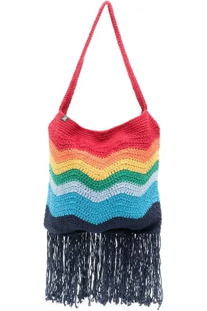 Cato Multi Color Crochet Style Shoulder Bag Purse | eBay