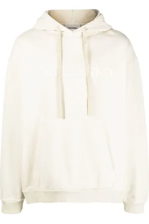Nanushka Logo-embroidered cotton hoodie