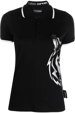 Philipp Plein Logo-print cotton polo shirt