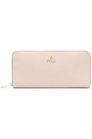 Furla Logo-lettering leather wallet