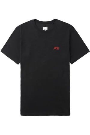 RAG&BONE Logo-embroidered cotton T-shirt