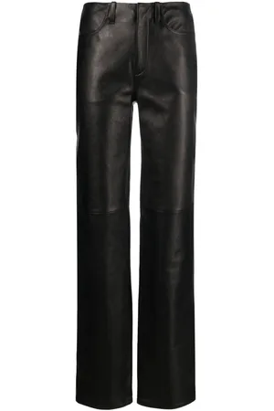 Black Leather Trousers  Antonia