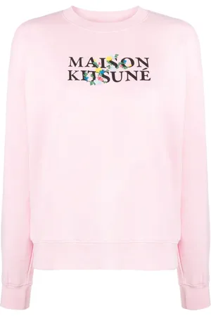 Maison Kitsuné Logo-print cotton sweatshirt