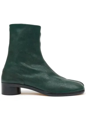 Maison Margiela Tabi 30mm leather ankle boots