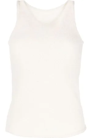 Low Classic Sleeveless fleece knitted top