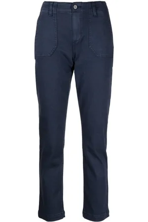 Paige Mayslie mid-rise cropped jeans