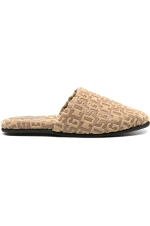 Monogrammed slippers mens hot sale