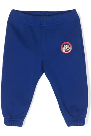 OFF-WHITE Logo-print cotton track pants