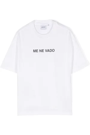 Aspesi Slogan-print cotton T-shirt
