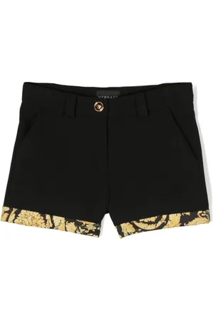 VERSACE Barocco-print cotton shorts