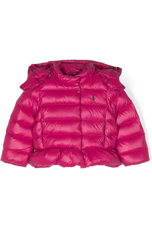 Ralph Lauren Polo Pony-motif padded hooded jacket