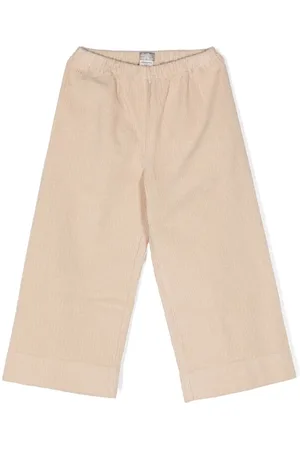 Il gufo Slip-on corduroy trousers