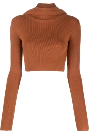 LIVE THE PROCESS Dormer Balaclava cropped top
