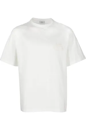 Etro Pegaso embroidered cotton T-shirt