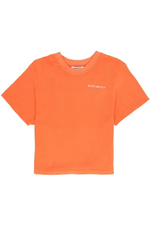 Sporty & Rich Logo-embroidered cotton T-shirt