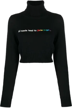 Palm Angels All Roads cropped jumper