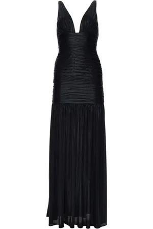Retrofete Elsa draped-design dress