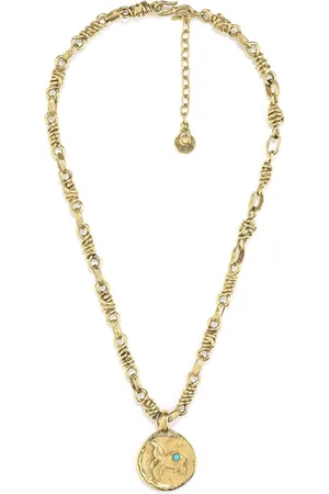 Goossens Talisman Pisces medal necklace