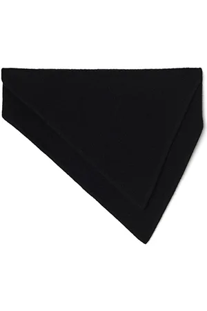 Jil Sander Pointed-tip cashmere scarf