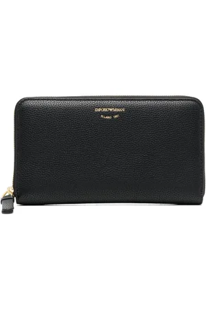 Emporio Armani MyEA Deer-print zipped wallet