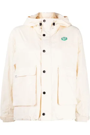 Chocoolate Logo-patch hooded jacket