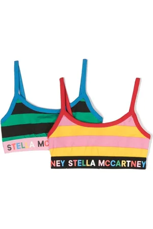 Stella McCartney Colour-block bralettes set