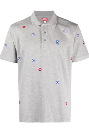 Kenzo Target embroidered cotton shirt