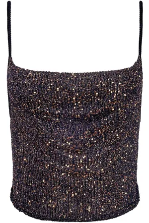 Glitter sales tops online