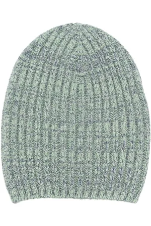 Barrie M??lange-effect ribbed-knit cashmere beanie