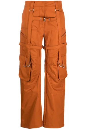 The Best Orange Cargo Pants For Women to Shop Right Now