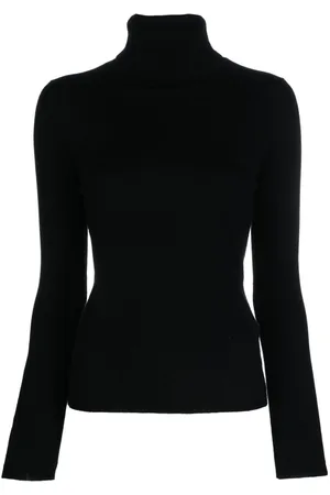 Allude Fine-knit cashmere roll-neck jumper