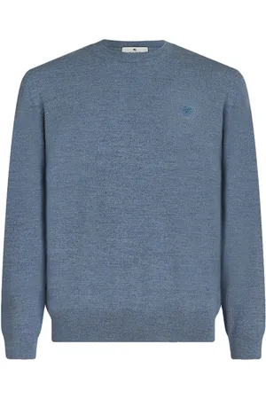 Etro Pegaso-embroidered sweater