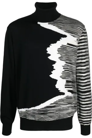 Missoni Stripe-pattern roll-neck jumper