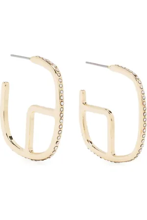 Claudie Pierlot Brass hoop earrings