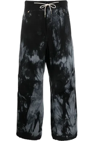 DARKPARK Daisy tie-dye wide-leg trousers