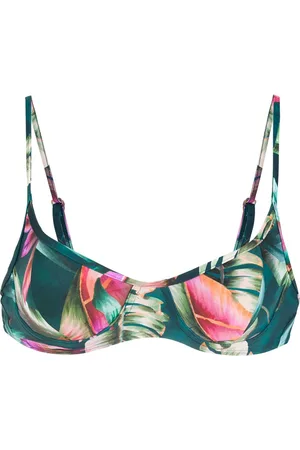 Lygia & Nanny Cassis leaf-print bikini