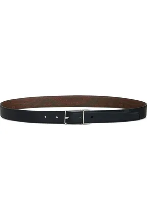 Etro Reversible paisley-print leather belt