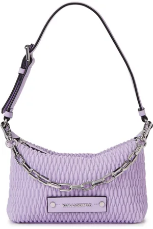 Karl Lagerfeld K/Kushion logo-lettering shoulder bag
