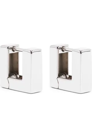TOM WOOD Square small hoop earrings