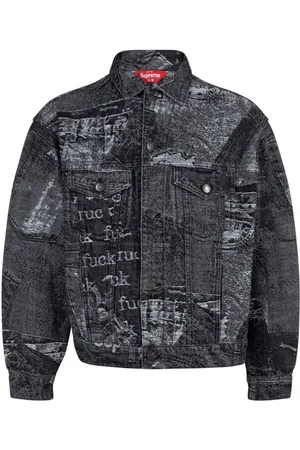 Supreme New York Yankees Kanji Leather Varsity Jacket Medium Black