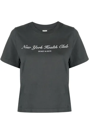 Sporty & Rich Logo-print cotton T-shirt