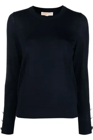 Michael Kors Button-fastening cuff knit jumper